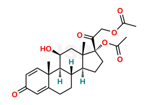 Budesonide 17,21-Diacetyloxy Impurity - Image 1