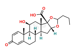 Budesonide 17-Carboxylic Acid Impurity - Image 1