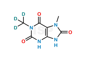 1,7-Dimethyluric Acid D3 - Image 1