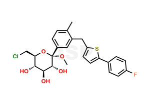 Canagliflozin Chloromethoxy Impurity - Image 1