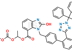 Candesartan Cilexetil Desethyl N2-Trityl Analog - Image 1