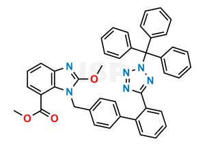 Candesartan Methyl Ester N2-Trityl Methoxy Analog - Image 1