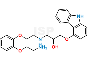 Carvedilol O-Desmethyl O-Aminoethyl Impurity - Image 1