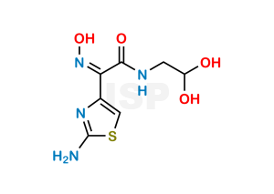 Cefdinir Thiazolylacetyl Glycine Oxime Acetal Impurity (USP) - Image 1
