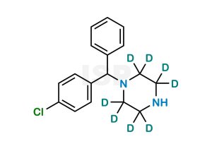 1-[(4-Chlorophenyl)phenylmethyl]piperazine D8 - Image 1