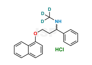 Rac N-Demethyl Dapoxetine D3 Hydrochloride - Image 1