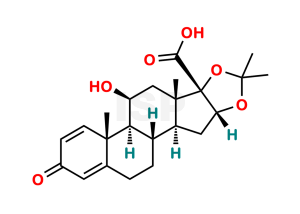 Desonide 17-Carboxylic Acid - Image 1