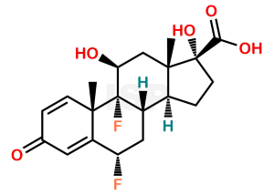 6α-9-Difluoroprednisolone-17-Carboxylate - Image 1