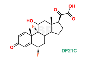 Difluprednate Ketoacid Impurity (DF21C) - Image 1