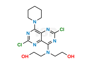 Dipyridamole Dichloro Dihydroxyethyl Impurity - Image 1