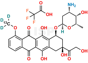 Doxorubicin 13CD3 TFA - Image 1