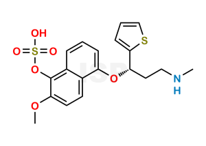 5-Hydroxy-6-methoxy duloxetine sulfate - Image 1