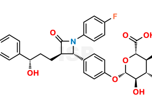 Ezetimibe Phenoxy Glucuronide - Image 1