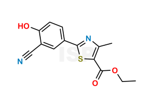 Febuxostat 4-Hydroxy Ethyl Ester - Image 1