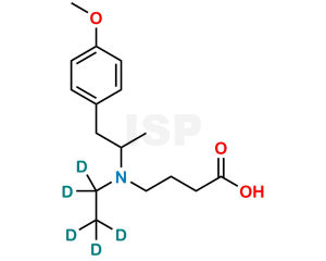Mebeverine Acid D5 - Image 1