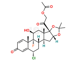 21-Acetyl-6α-chlorotriamcinolone Acetonide - Image 1