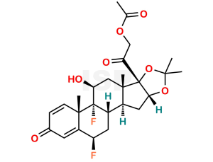 21-Acetyl-6β-fluorotriamcinolone Acetonide - Image 1