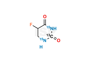 5-Fluorodihydropyrimidine-2,4-Dione-13C,15N2 - Image 1
