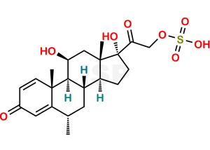 6α-Methyl Prednisolone 21-Sulfate Ester - Image 1