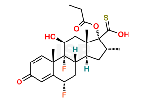 Fluticasone Carbothioic Acid Impurity - Image 1