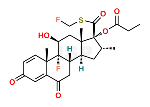 6-Desfluoro-6-Oxo Fluticasone Propionate - Image 1