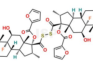 Fluticasone Furoate Disulphane Impurity - Image 1