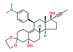 Mifepristone Dioxolane Impurity - Image 1