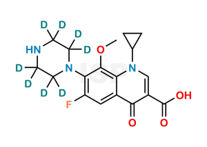 3-Desmethyl Gatifloxacin D8 - Image 1