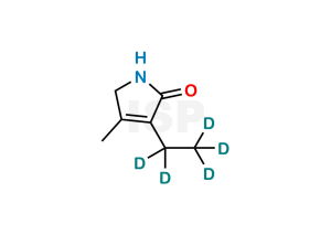 3-(Ethyl-d5)-1,5-Dihydro-4-Methyl-2H-Pyrrol-2-One - Image 1