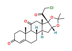 9-Desfluoro-11-keto Halcinonide - Image 1