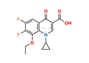 Moxifloxacin Difluoro Ethoxy Acid Impurity - Image 1