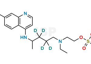 Hydroxychloroquine-d4 O-Sulfate - Image 1