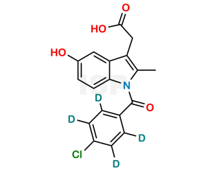 O-Desmethyl Indomethacin D4 - Image 1