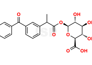 Ketoprofen Acyl-b-D-Glucuronide (Mixture of Diastereomers) - Image 1