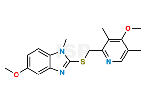 Omeprazole Sulfide N1-Methyl 5-Methoxy Analog - Image 1