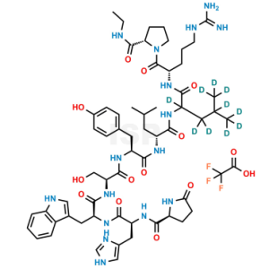 Leuprolide-d10 Trifluoroacetic Acid Salt - Image 1