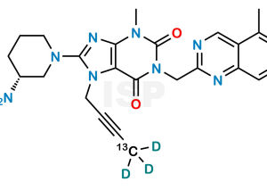 Linagliptin-13C-d3 - Image 1