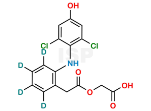 4-Hydroxy Aceclofenac D4 - Image 1