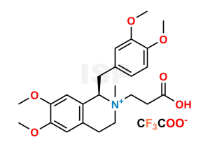 Cis- Trans Atracurium Quaternary acid Trifluoroacetate salt - Image 1