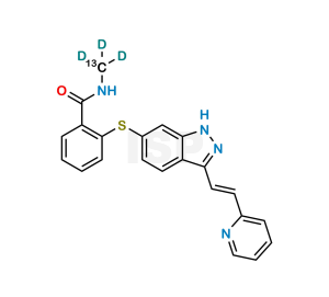 Axitinib-13CD3 - Image 1