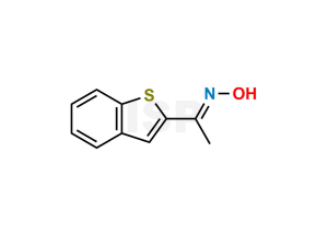 (E)-1-(benzo[b]thiophen-2-yl)ethanone oxime - Image 1