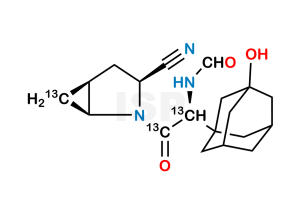 N-Formyl Saxagliptin-13C3 - Image 1