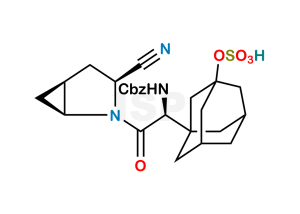 Saxagliptin N-Carboxybenzyl O-Sulfate - Image 1