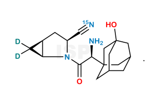 Saxagliptin-15N,D2 Hydrochloride - Image 1