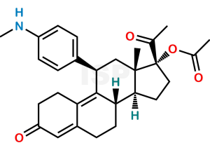 N-Desmethyl Ulipristal Acetate - Image 1