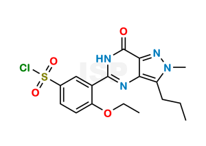 Demethylpiperazinyl Iso Sildenafil Sulfonyl Chloride - Image 1