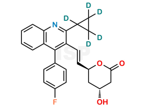 Pitavastatin Lactone D5 - Image 1