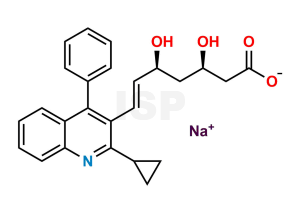 Pitavastatin Sodium Desfluoro Impurity - Image 1