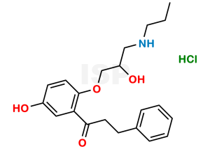 5-Hydroxy Propafenone Hydrochloride - Image 1