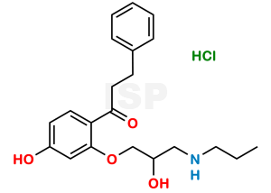 4'-Hydroxy propafenone HCl - Image 1